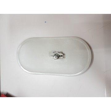 UNIVERSAL TRUCK/FORKLIFT MIRROR OVAL 9.5"X5" WITH BALL JOINT