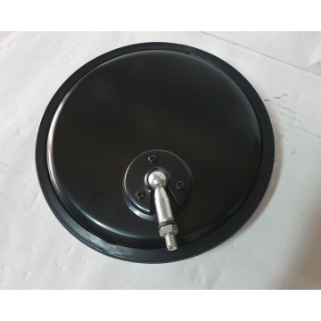 UNIVERSAL TRUCK/FORKLIFT MIRROR ROUND 8" WITH BALL JOINT PIN